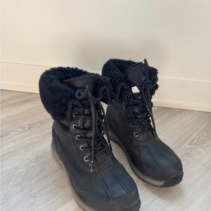 UGG Black Winter & Rain Boots